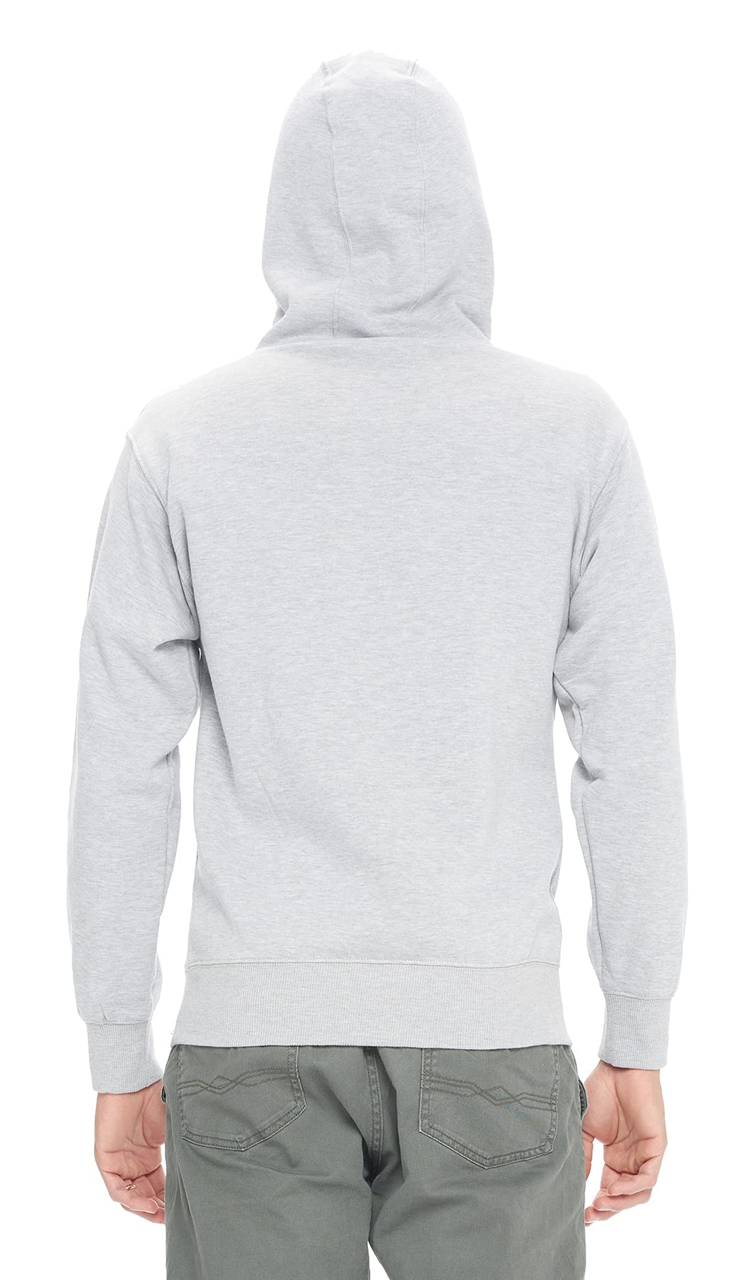 PROGO USA Men’s Casual Pullover Hoodie, Heavyweight Kangaroo Pocket Pullover Sweatshirt for Men - Image 4