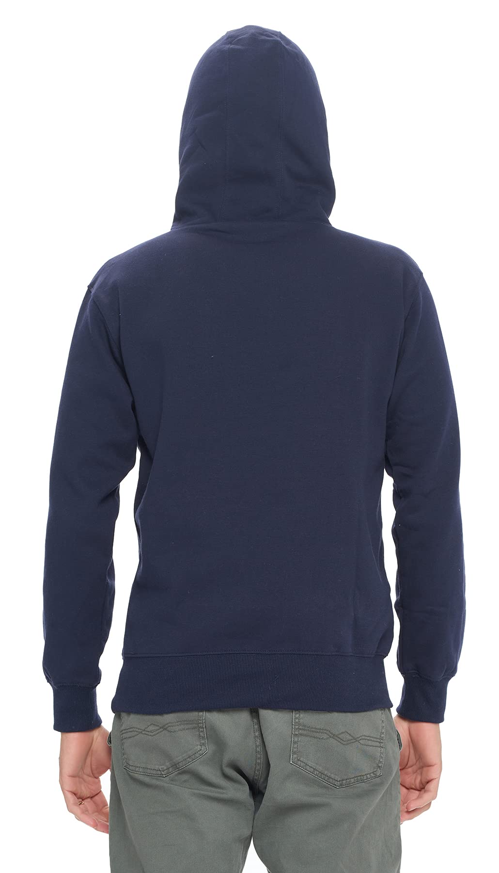 PROGO USA Men’s Casual Pullover Hoodie, Heavyweight Kangaroo Pocket Pullover Sweatshirt for Men - Image 4