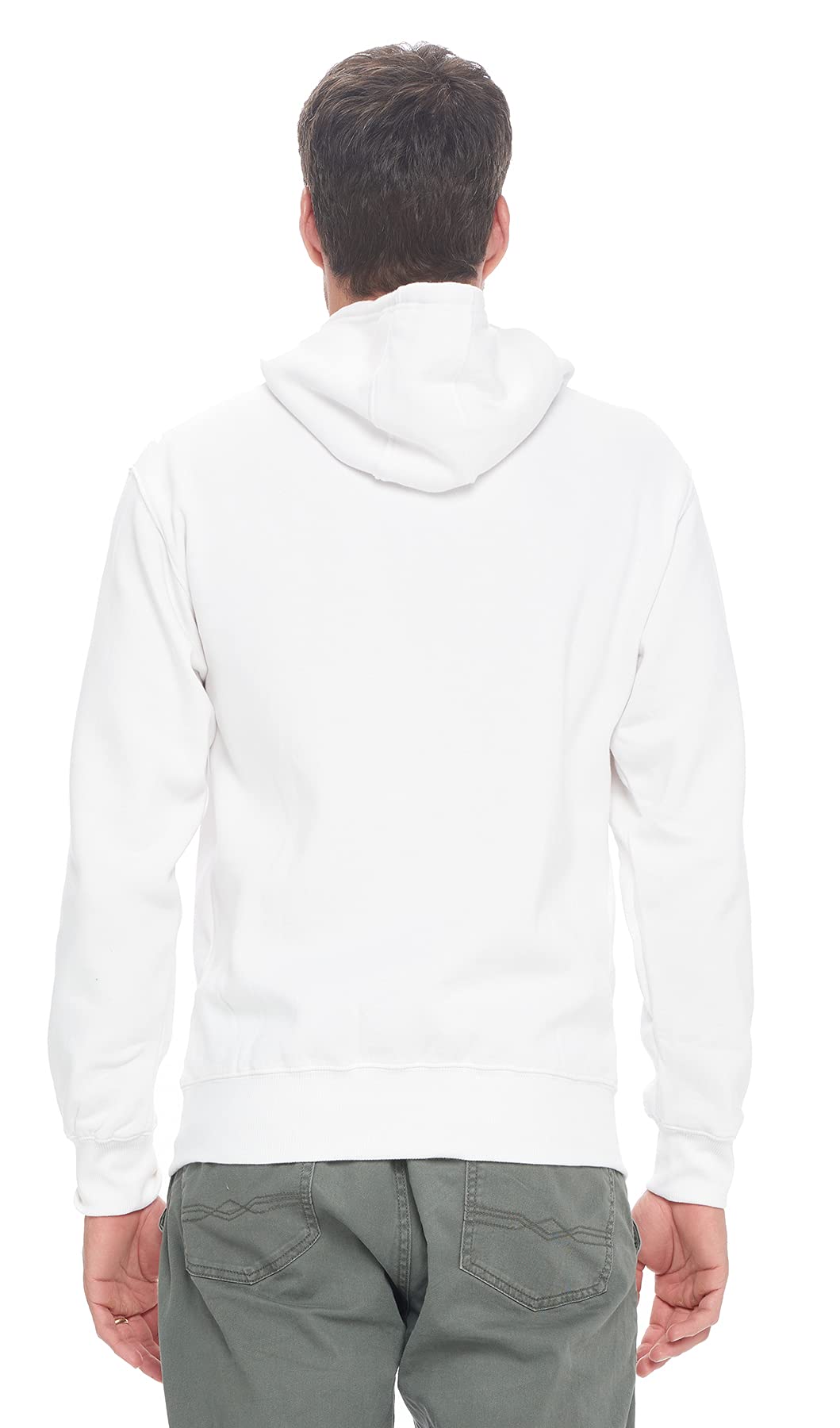 PROGO USA Men’s Casual Pullover Hoodie, Heavyweight Kangaroo Pocket Pullover Sweatshirt for Men - Image 3