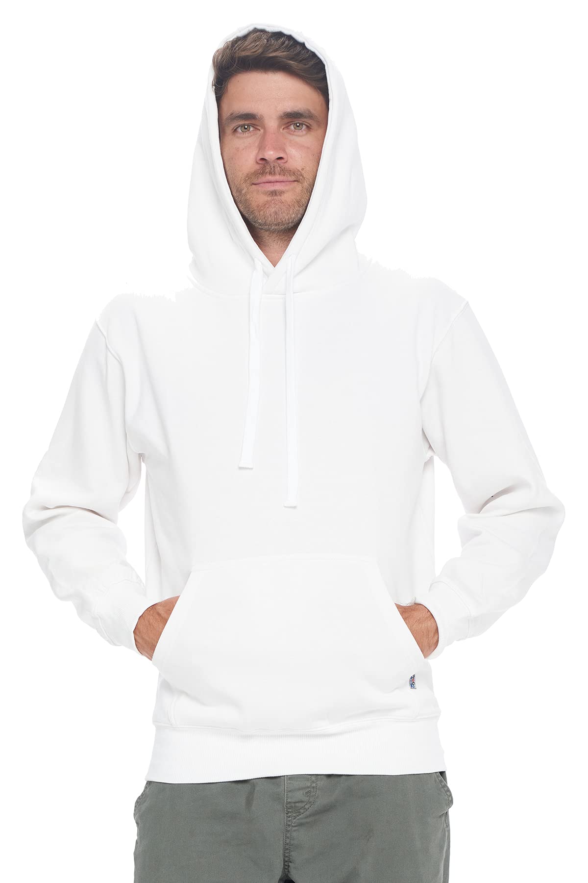 PROGO USA Men’s Casual Pullover Hoodie, Heavyweight Kangaroo Pocket Pullover Sweatshirt for Men - Image 5