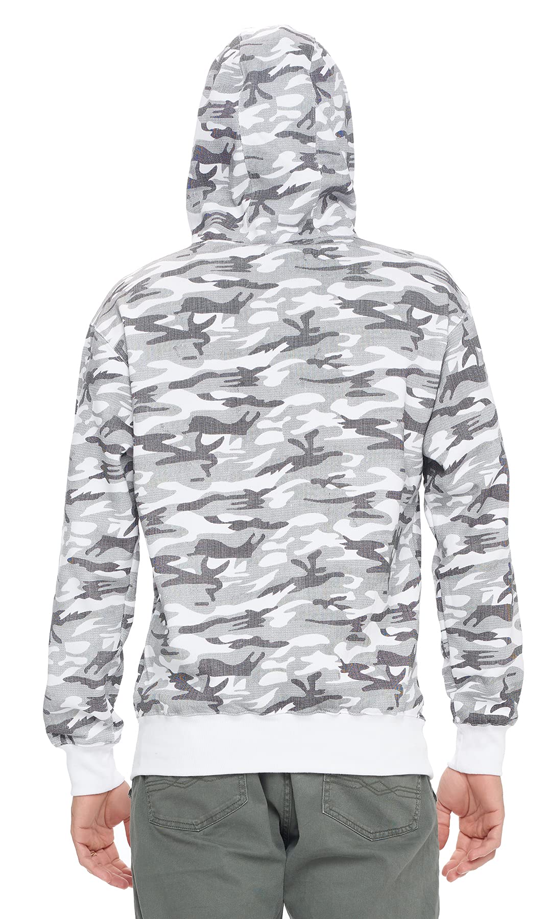 PROGO USA Men’s Casual Pullover Hoodie, Heavyweight Kangaroo Pocket Pullover Sweatshirt for Men - Image 4