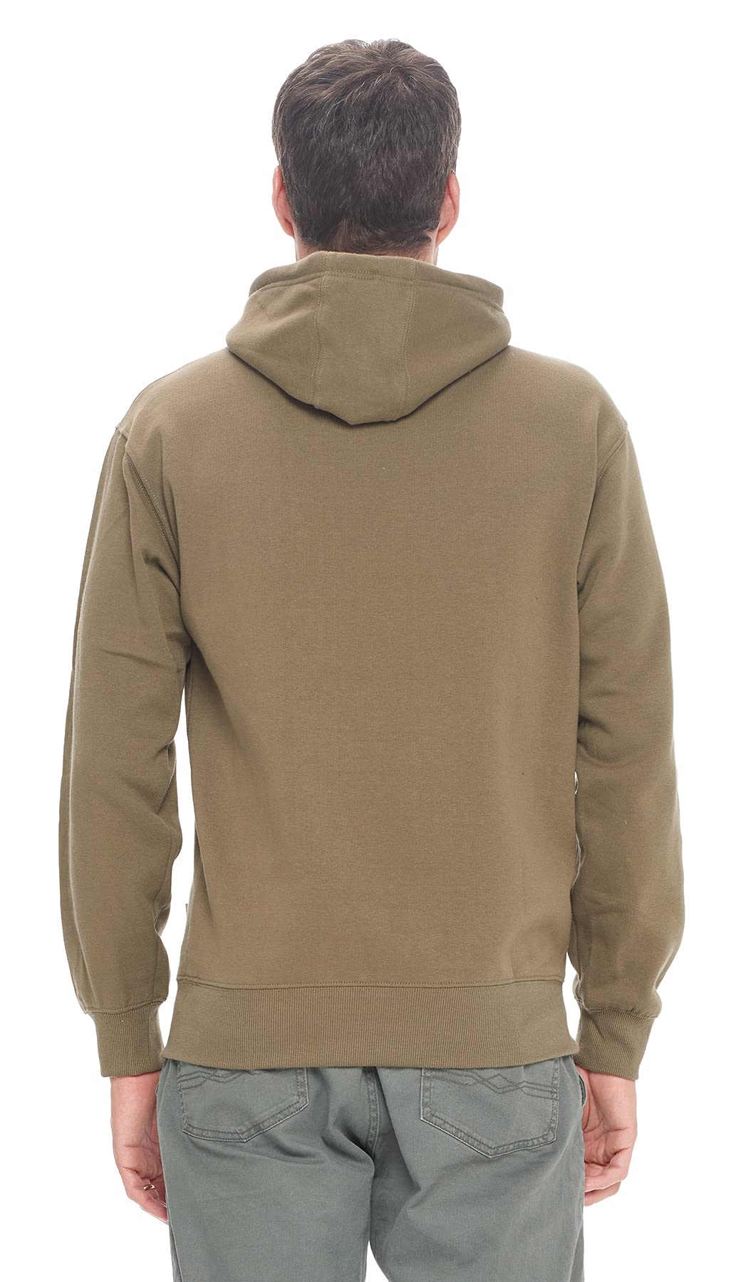 PROGO USA Men’s Casual Pullover Hoodie, Heavyweight Kangaroo Pocket Pullover Sweatshirt for Men - Image 3