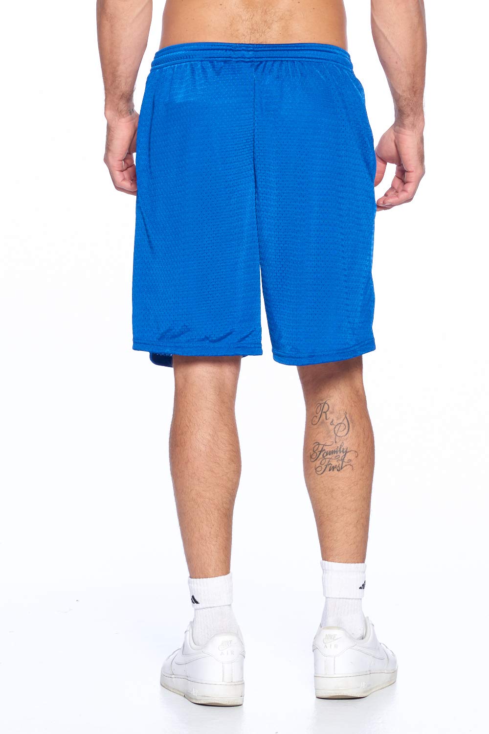 PROGO USA Men's Mesh Shorts with Pockets - Lightweight Fashion - Gym Workout Basketball Running Yoga - Moisture Wicking - Image 4