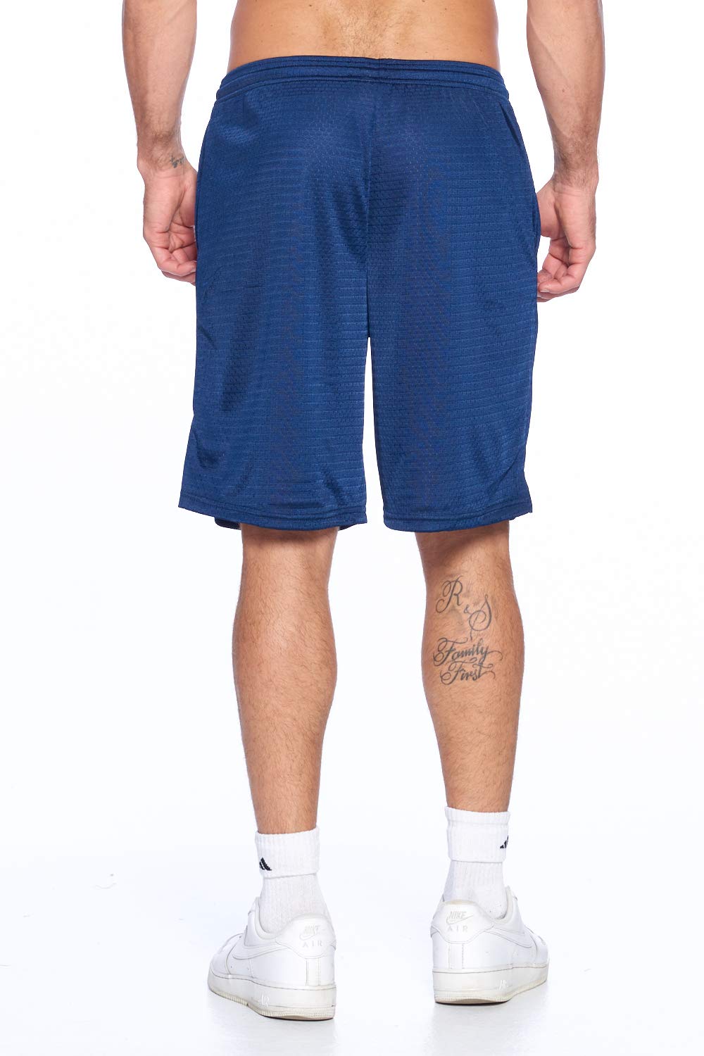 PROGO USA Men's Mesh Shorts with Pockets - Lightweight Fashion - Gym Workout Basketball Running Yoga - Moisture Wicking - Image 4