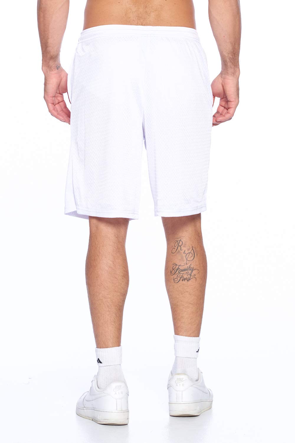 PROGO USA Men's Mesh Shorts with Pockets - Lightweight Fashion - Gym Workout Basketball Running Yoga - Moisture Wicking - Image 4