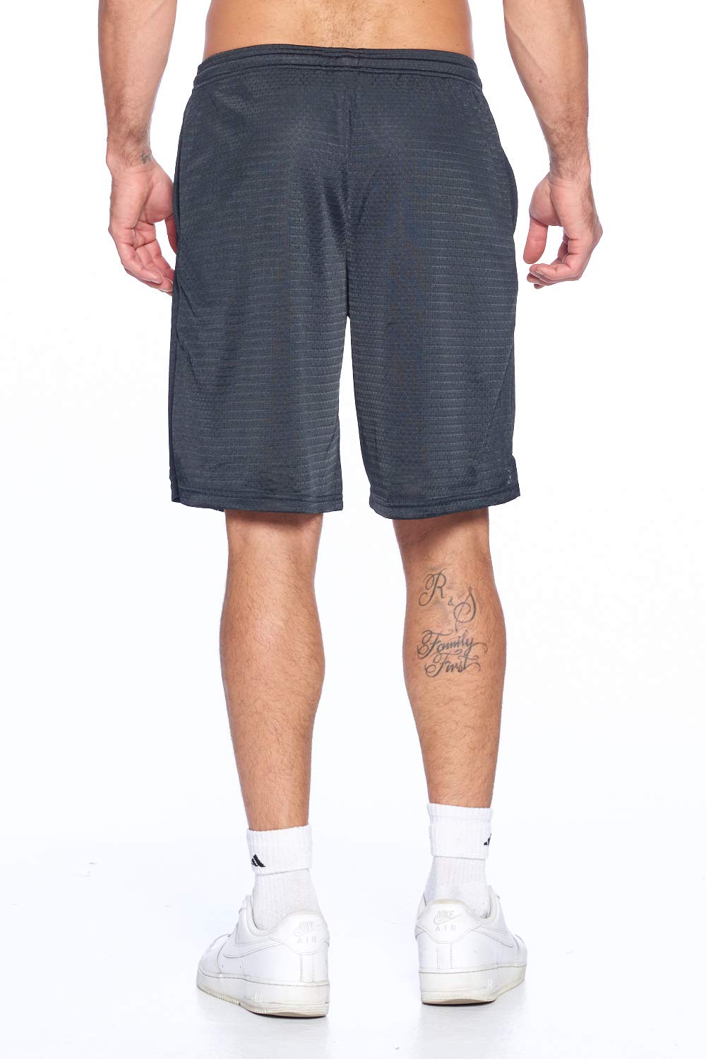 PROGO USA Men's Mesh Shorts with Pockets - Lightweight Fashion - Gym Workout Basketball Running Yoga - Moisture Wicking - Image 4