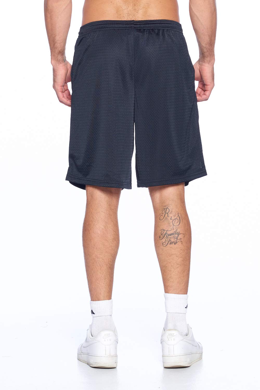 PROGO USA Men's Mesh Shorts with Pockets - Lightweight Fashion - Gym Workout Basketball Running Yoga - Moisture Wicking - Image 4