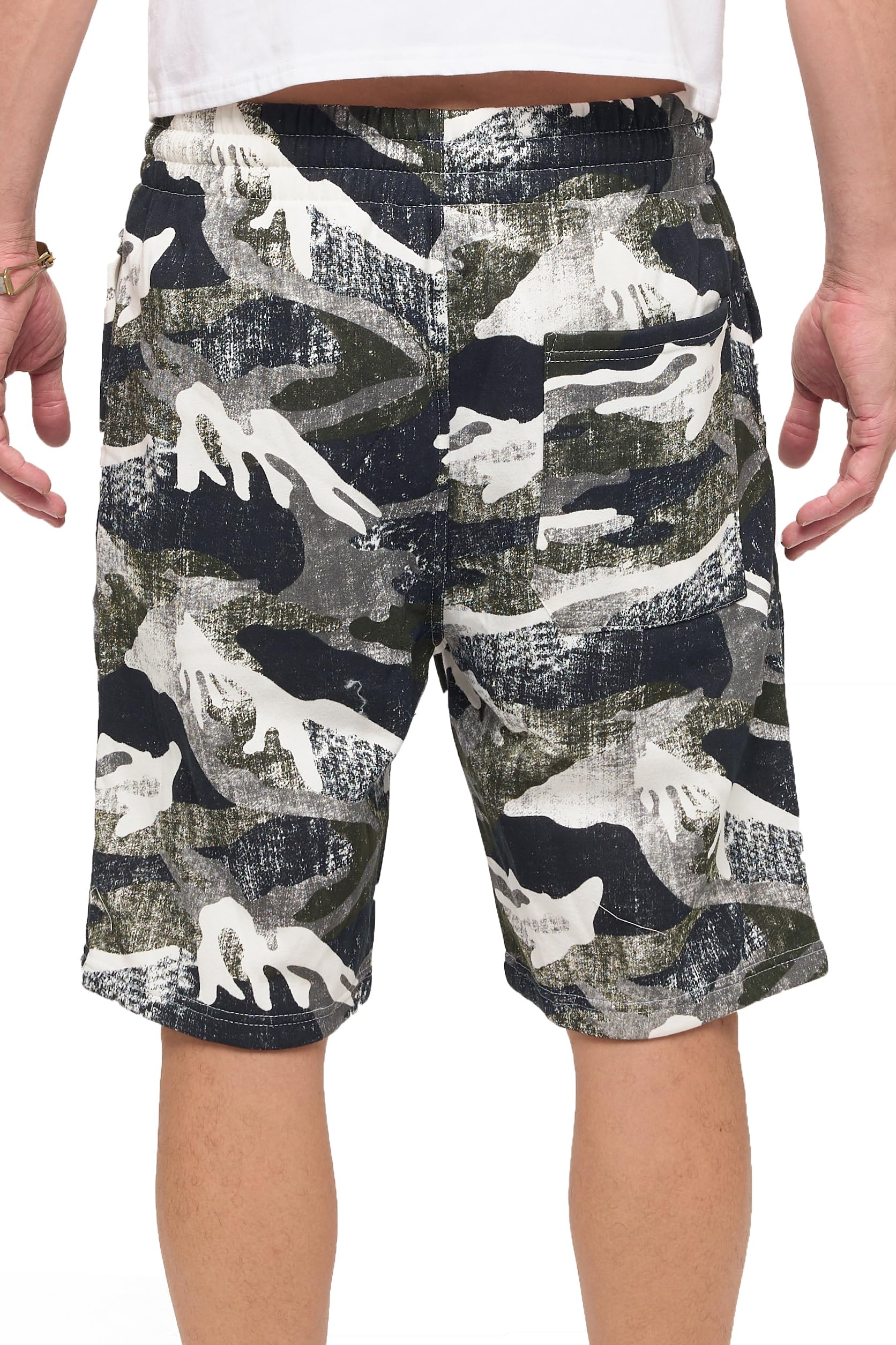 PROGO USA Men’s Shorts – Classic Fleece Workout Shorts - Men Shorts Casual with Elastic Waist - Image 3