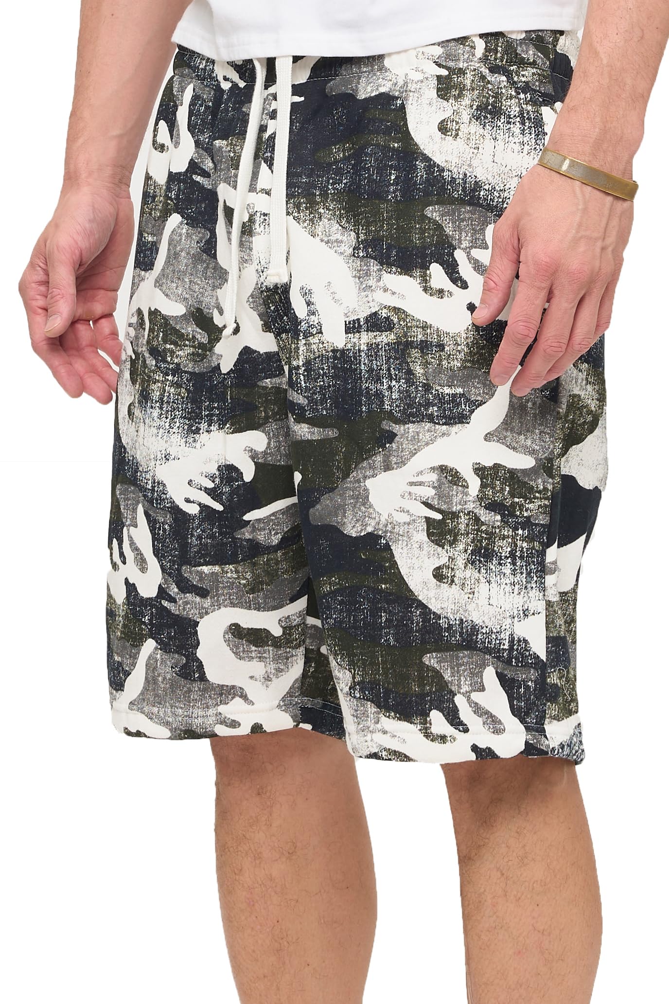 PROGO USA Men’s Shorts – Classic Fleece Workout Shorts - Men Shorts Casual with Elastic Waist - Image 5