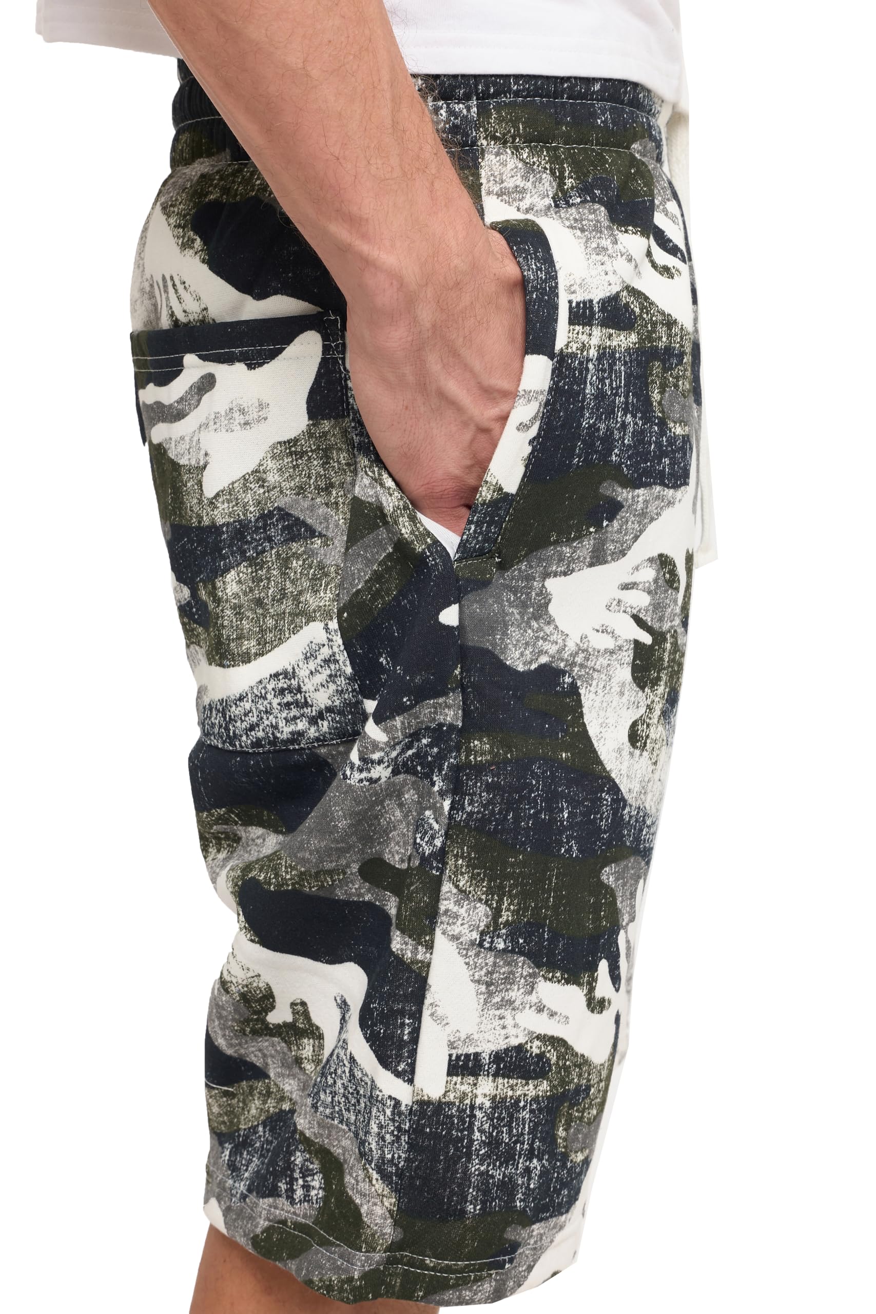 PROGO USA Men’s Shorts – Classic Fleece Workout Shorts - Men Shorts Casual with Elastic Waist - Image 6